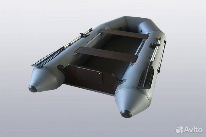 Лодка пвх Big Boat T280 серая