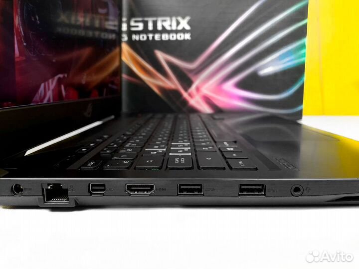 Игровой ноутбук Asus на GeForce GTX
