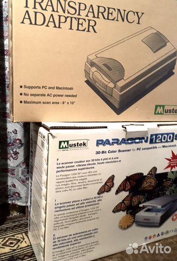 Сканер Mustek Paragon 1200 sp