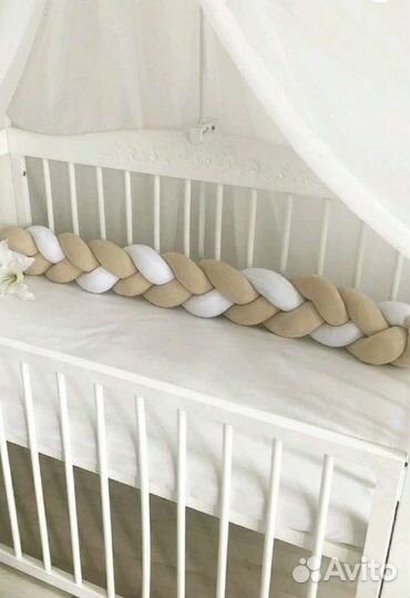 Бортик косичка