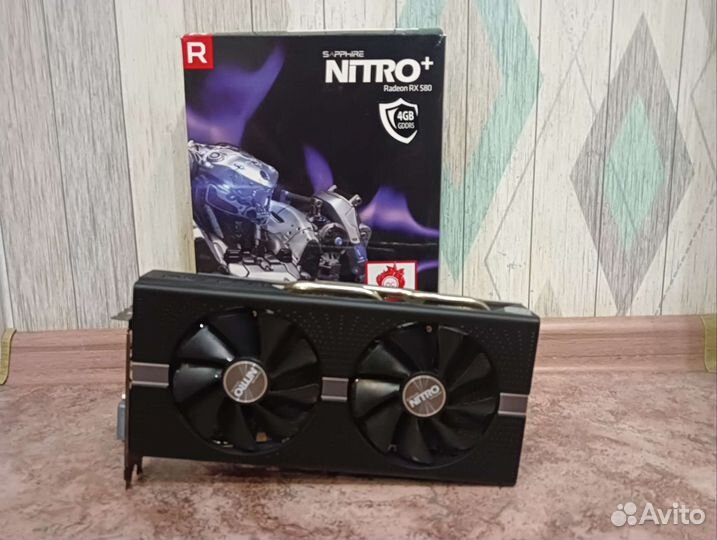 Rx 580 4gb на пломбе