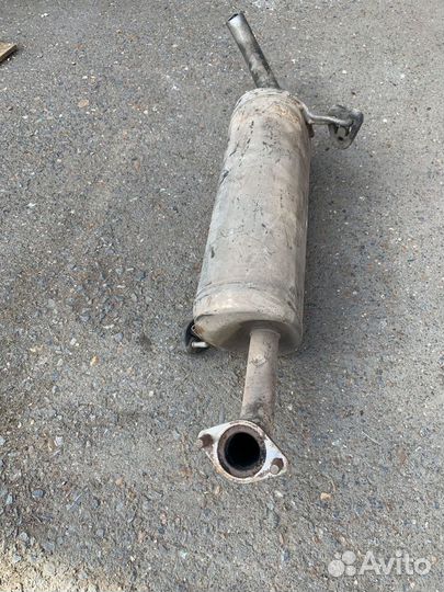 Задняя банка глушителя Kia Rio 3