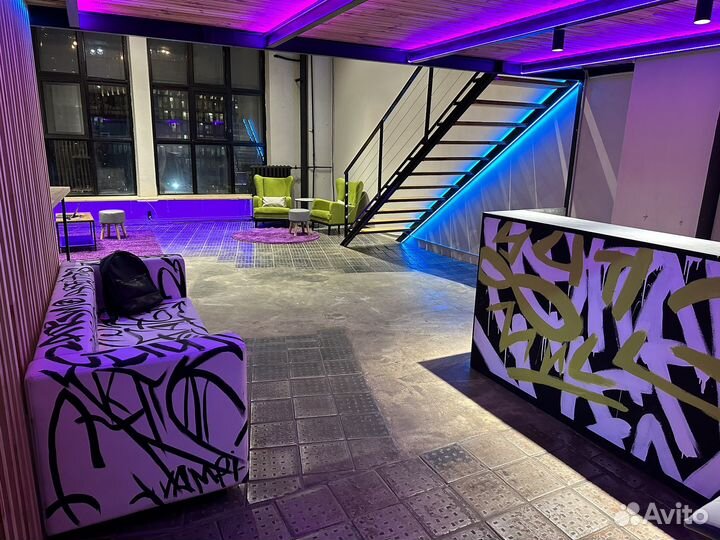 Аренда двухуровнего лофта для любых мероприятий