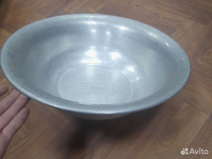 Таз алюминиевый советский