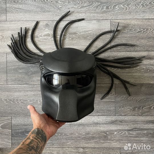 Мотошлем хищник predator размер L