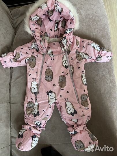 Комбинезон демисезонный с рождения до 74 см