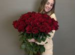 Букет красных роз 31шт с доставкой день рождения