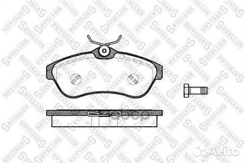 891 000SX 880 00FDB1543573084B колодки диско