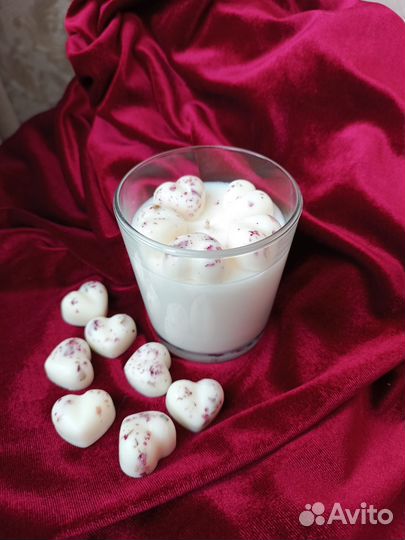 Ароматическая свеча в стакане