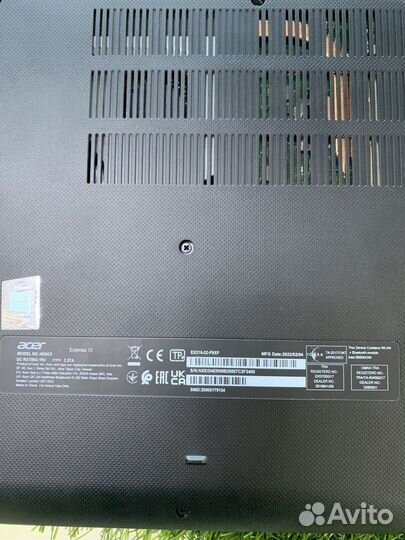 Ноутбук acer extensa 15