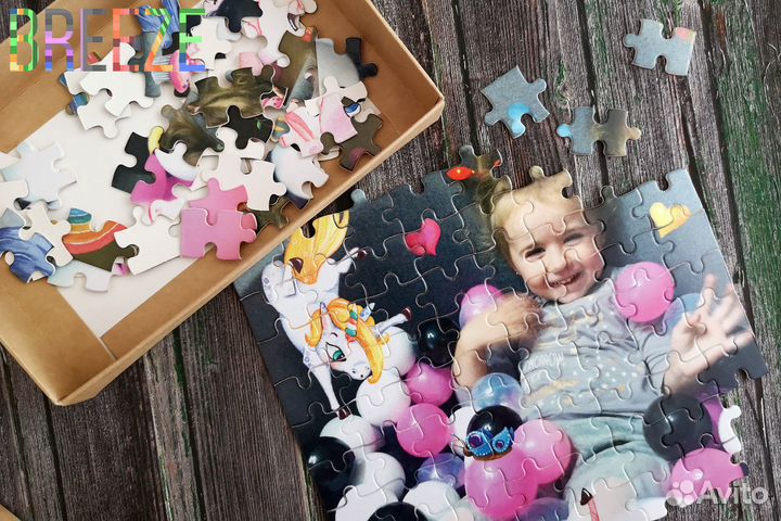 Пазл с вашим фото, Формат А4