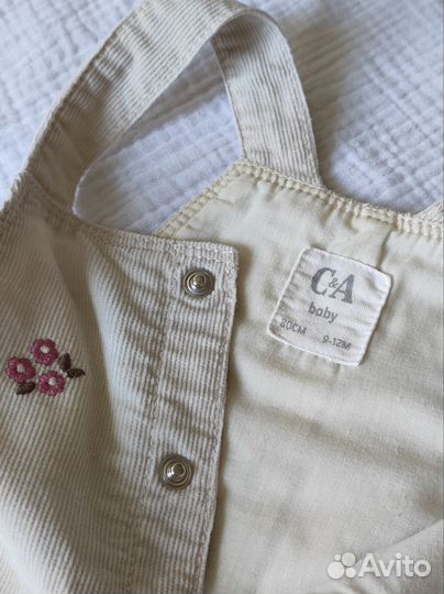 Платье сарафан для девочки 80