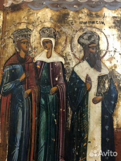 Старинная икона. 19 век