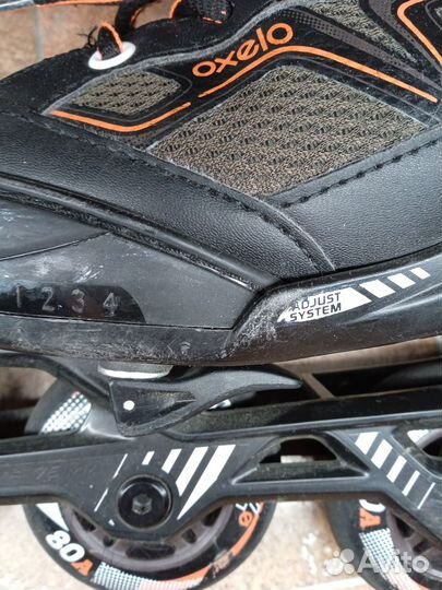 Роликовые коньки. Размер 35-38 (раздвижные)