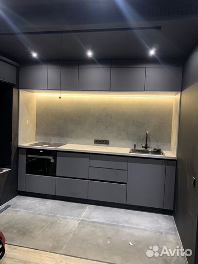 Сбока кухонь, еврозапил,камень,эмаль,Э