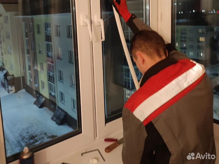 Ремонт пластиковых окон пвх дверей Регулировка