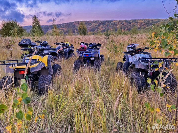 Обучение езде на квадроцикле