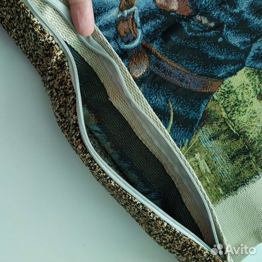 Наволочка гобеленовая лабрадор