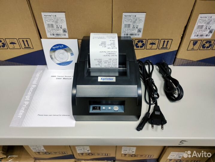 Принтер чеков 58 мм Xprinter термопринтер