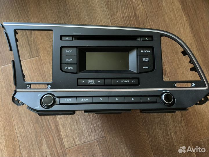 Штатное гу для hyundai elantra AD