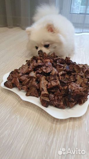 Лакомства для собак легкое говяжье