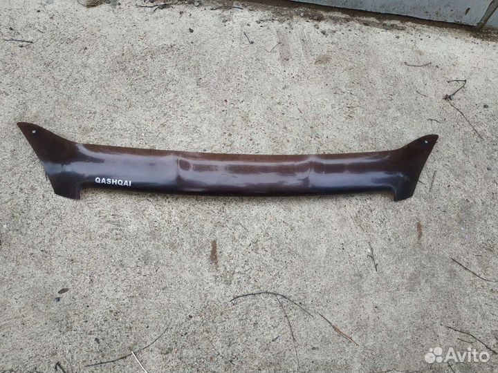 Дефлектор капота Ниссан Кашкай,Кашкай+2