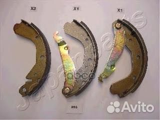 Колодки задн.бараб.Opel Corsa B gf996af Japanparts