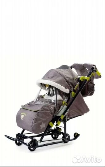 Детские санки на колесах