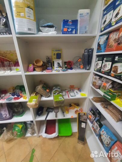 Товарный остаток зоомагазина