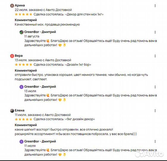 Вечно зеленый мох натуральный для интерьера