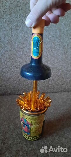 Пепельница бутылка СССР
