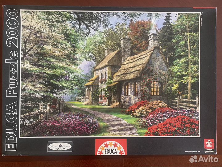Пазлы Castorland, Educa 3000, 2000,1500 всего 6 шт