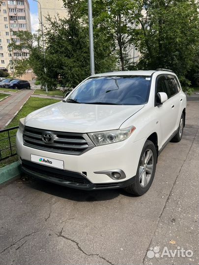 Toyota Highlander 3.5 AT, 2011, 158 000 км