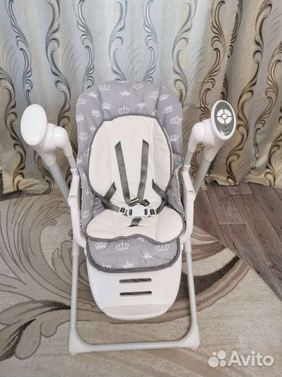 Стул-качели для кормления 2 в 1