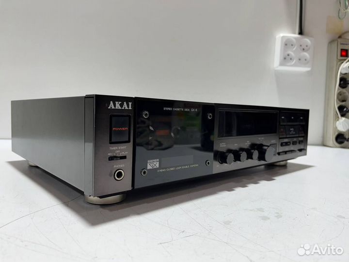 Akai GX-6 Трехголовая кассетная дека Japan