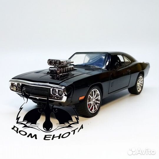 Машина Доминика Торетто Форсаж. Металлическая моде