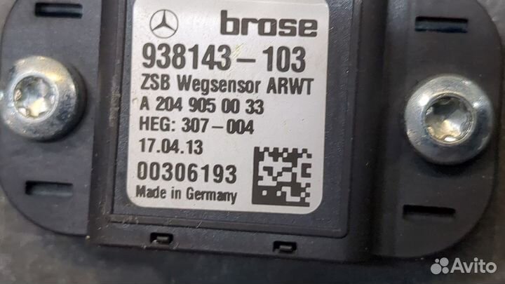 Электропривод крышки багажника Mercedes CLS C218