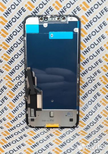 Дисплей для iPhone Xr в сборе с тачскрином Черный