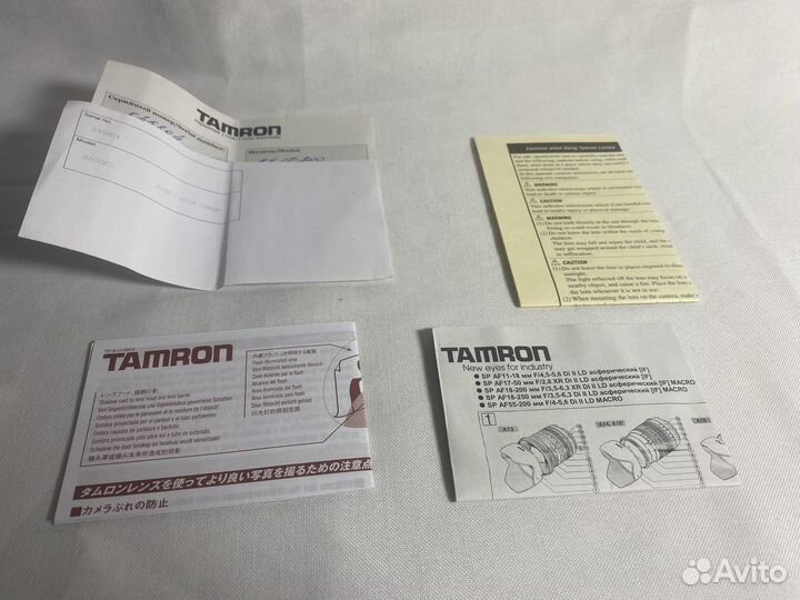 Объектив Tamron 18 200mm f3.5-5.6 для canon EF S