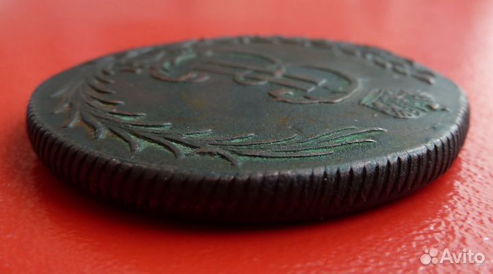 Россия Сибирь 10 копеек 1774 г. сибирка №1