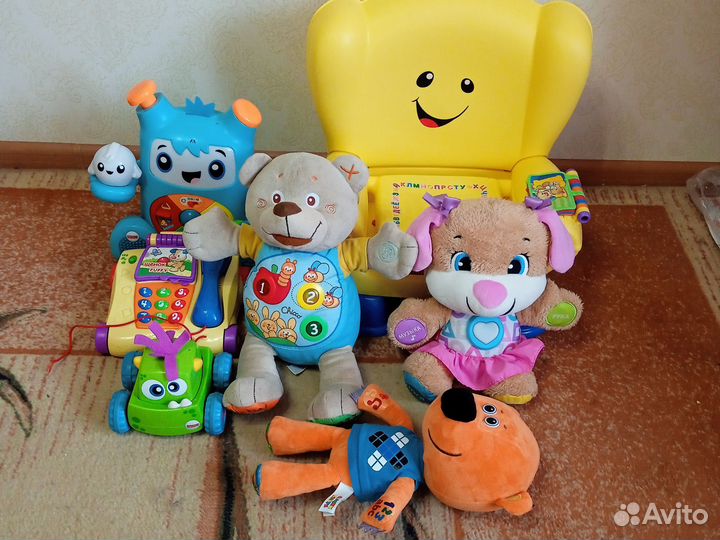 Музыкальные игрушки от Fisher Price, Chicco