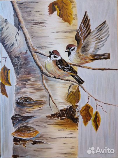 Картина маслом на холсте