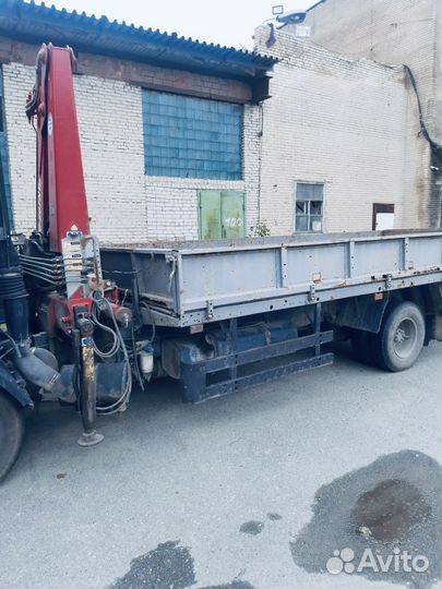 Бортовой грузовик TATA 613 с КМУ AMCO VEBA, 2010