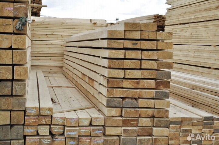 Доска обрезная 50х50х6000