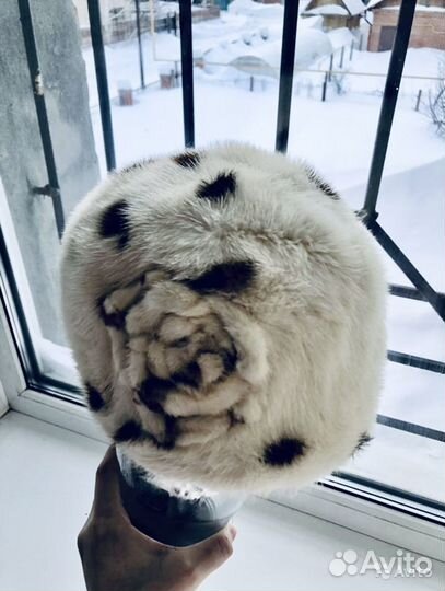 Шапка норковая женская