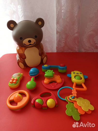 Погремушки прорезыватели