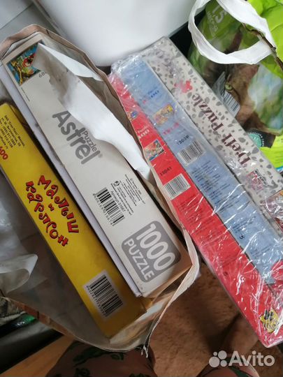 Пазлы разные