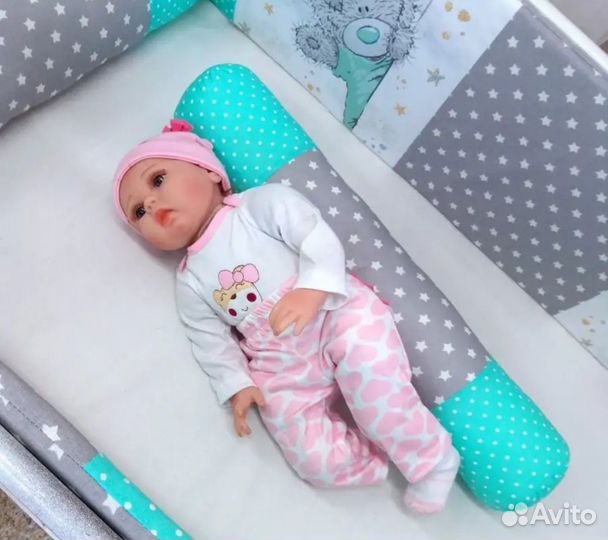 Бортики в детскую кроватку