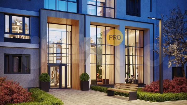 2-к. квартира, 66,7 м², 15/25 эт.