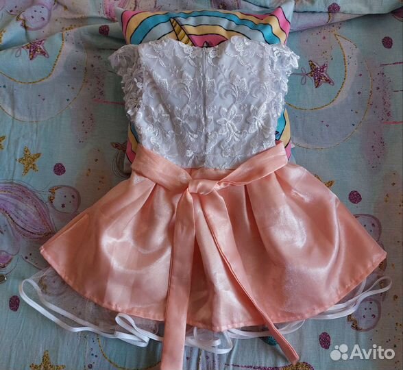Праздничное платье для девочки 80-86